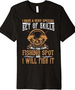 Fishing Rods Lovers | Funny Fishing Sayings | Funny Fishing Premium T-Shirt